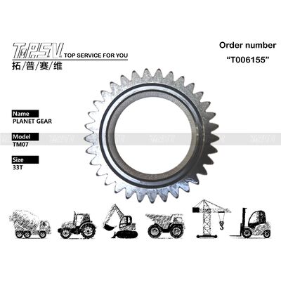 Power Transmission Function 1.403-00130 R60-7 Excavator Travel 2 Stage Planetary Gear With Steel Material In Black