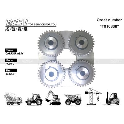 FUGHC-31-1262 Hydraulic Motor Drive Heavy Duty PC30-7 Excavator Travel 2 Stage Carrier ASSY and Durable Excavation Equipment Built to Meet Demands of Heavy Construction Work