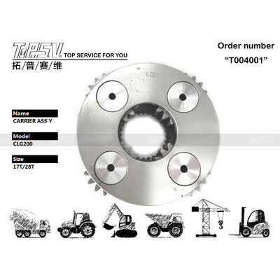 Good price CLG200 Excavator Swing 2 Stage Carrier ASSY Parts For Swing Drive Excavator Spare Parts online