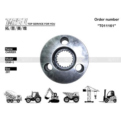 2024086 EX60-1 Excavator Swing 1 Stage Planetary Carrier Compatible With Excavator Brands Models Replacement Part For Optimal Excavator Functionality