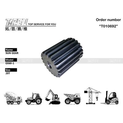 3039391 Gear Oil EX60-1 Excavator Swing 2 Stage Sun Gear Motor