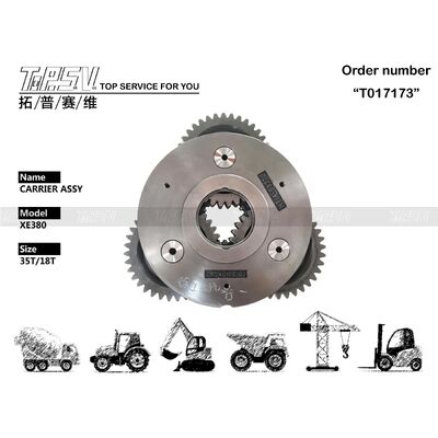 XE380 Excavator Travel 1 Stage Carrier Assy Parts For Travel Drive Excavator Spare Parts