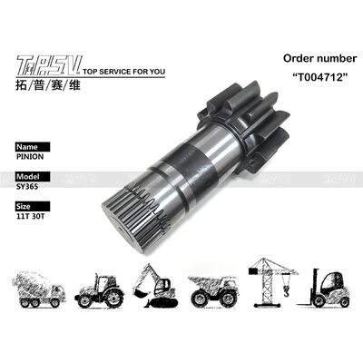 Good price SY365 Excavator Swing Pinion Parts For Swing Drive Excavator Spare Parts online