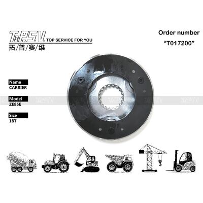860202361 XE75C Excavator Travel 1 Stage Carrier Parts For Travel Drive Excavator Spare Parts