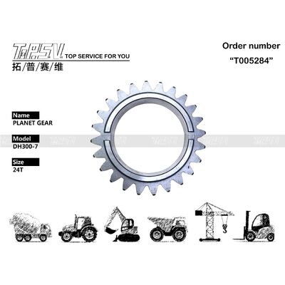 Good price 1.230-00012 DH300-7 Excavator Travel 1 Stage Planet Gear Parts For Travel Drive Excavator Spare Parts online