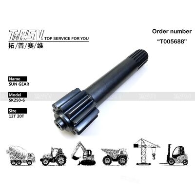 LQ15V00007S099 SK250-6 Excavator Travel 1 Stage Planet Gear Parts For Travel Drive Excavator Spare Parts
