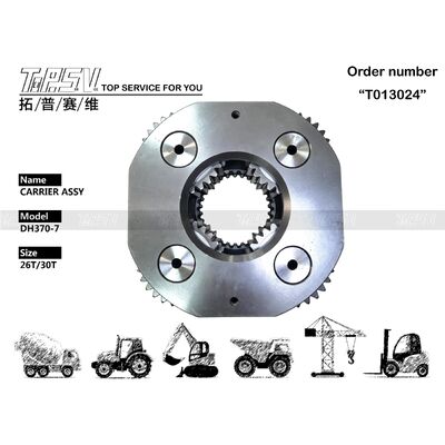 DH370-7 Excavator Swing 2 Stage Carrier ASSY Motor Shaft Parts For Swing Drive Excavator Spare Parts